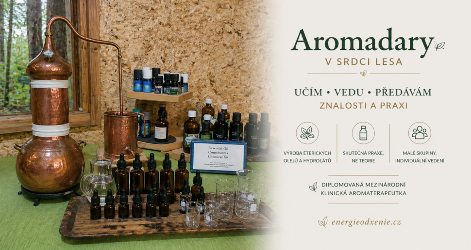 Úvod aromaterapie a&nbsp;něco o&nbsp;mě